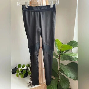 Abercrombie leggings mesh details / size xs